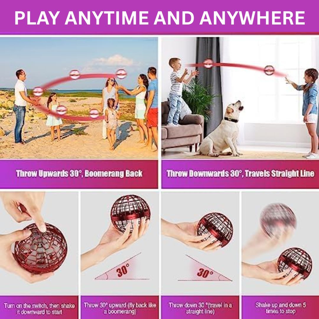 Schwebender Spielball